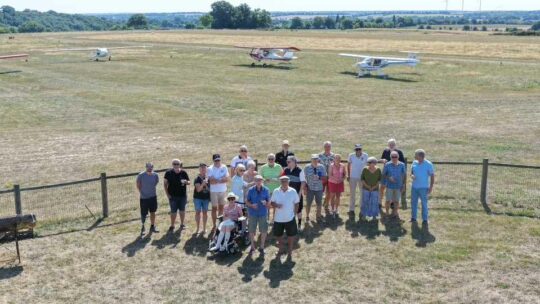 Le barbecue de l’aéroclub