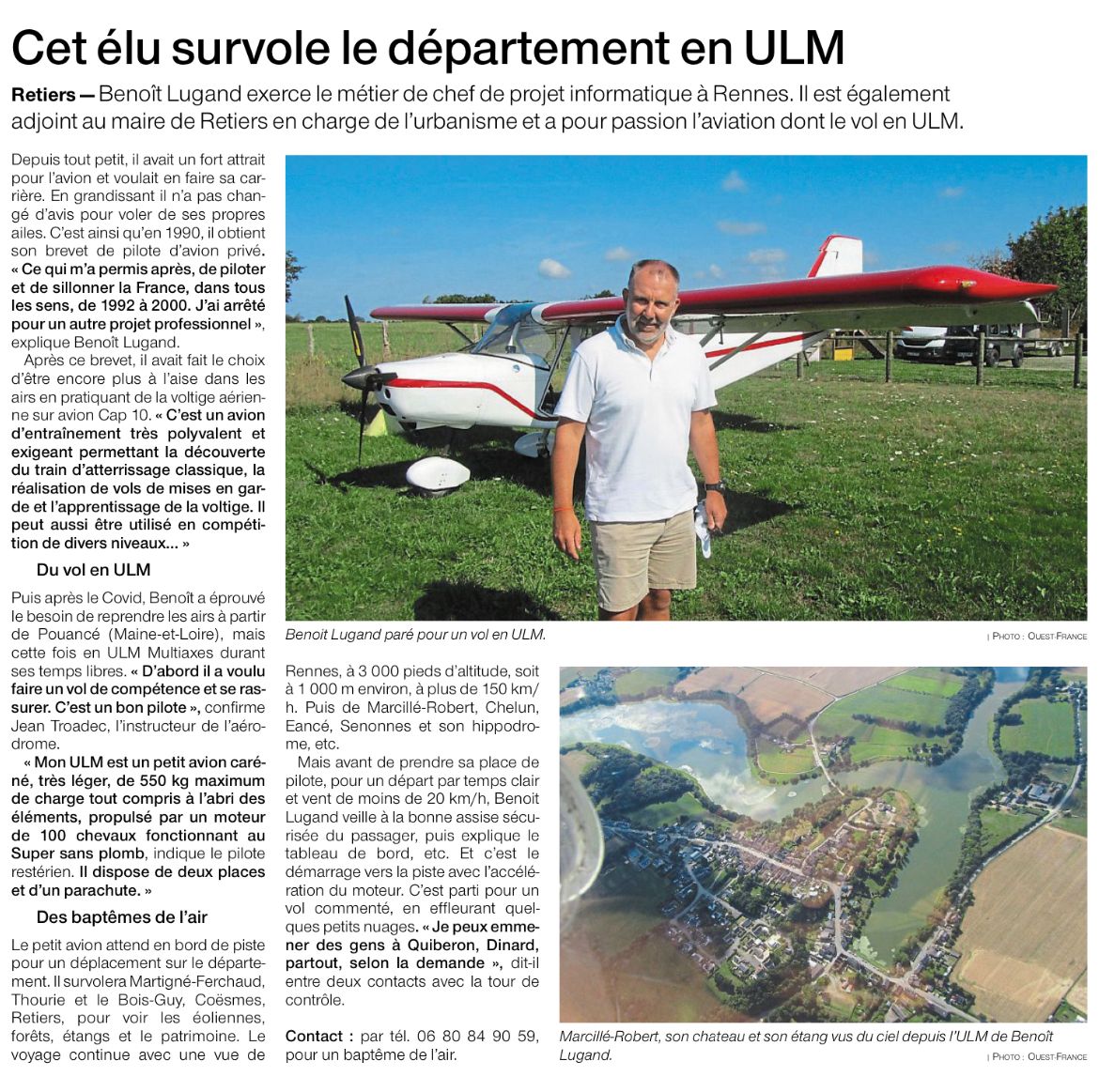 Benoit Lugand mis à l’honneur